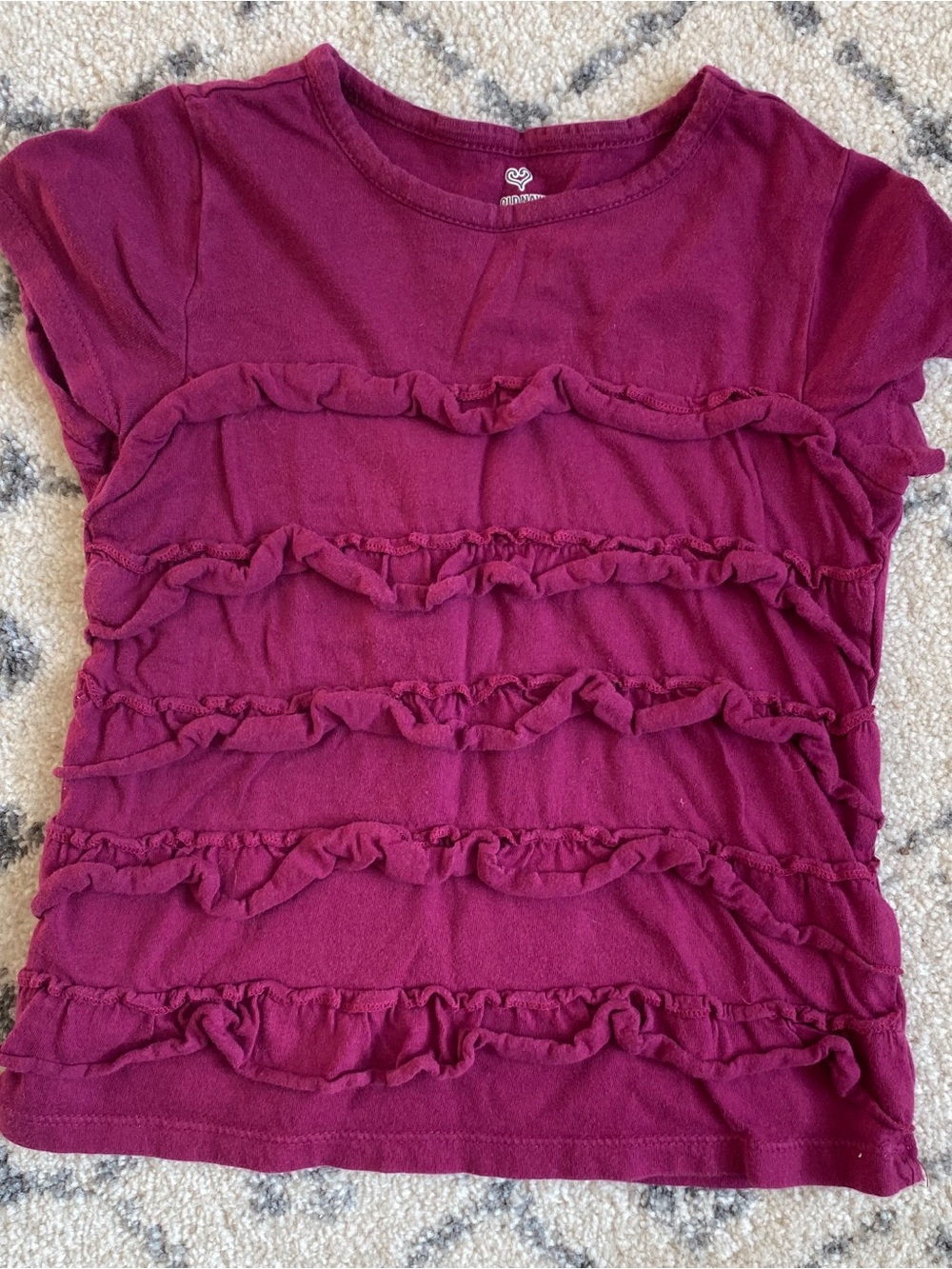 Old Navy Ruffle Tee